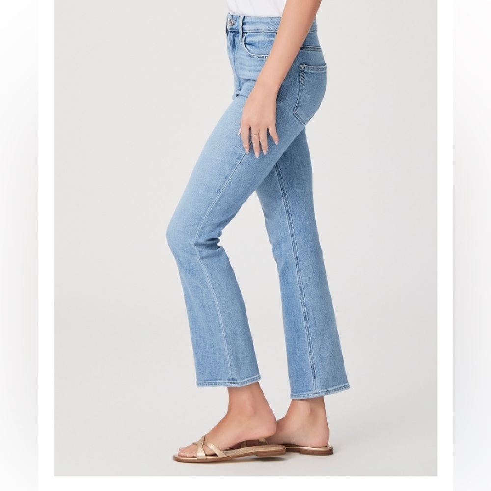 Paige Claudine Light Blue Women's Jeans - Picture 2 of 4